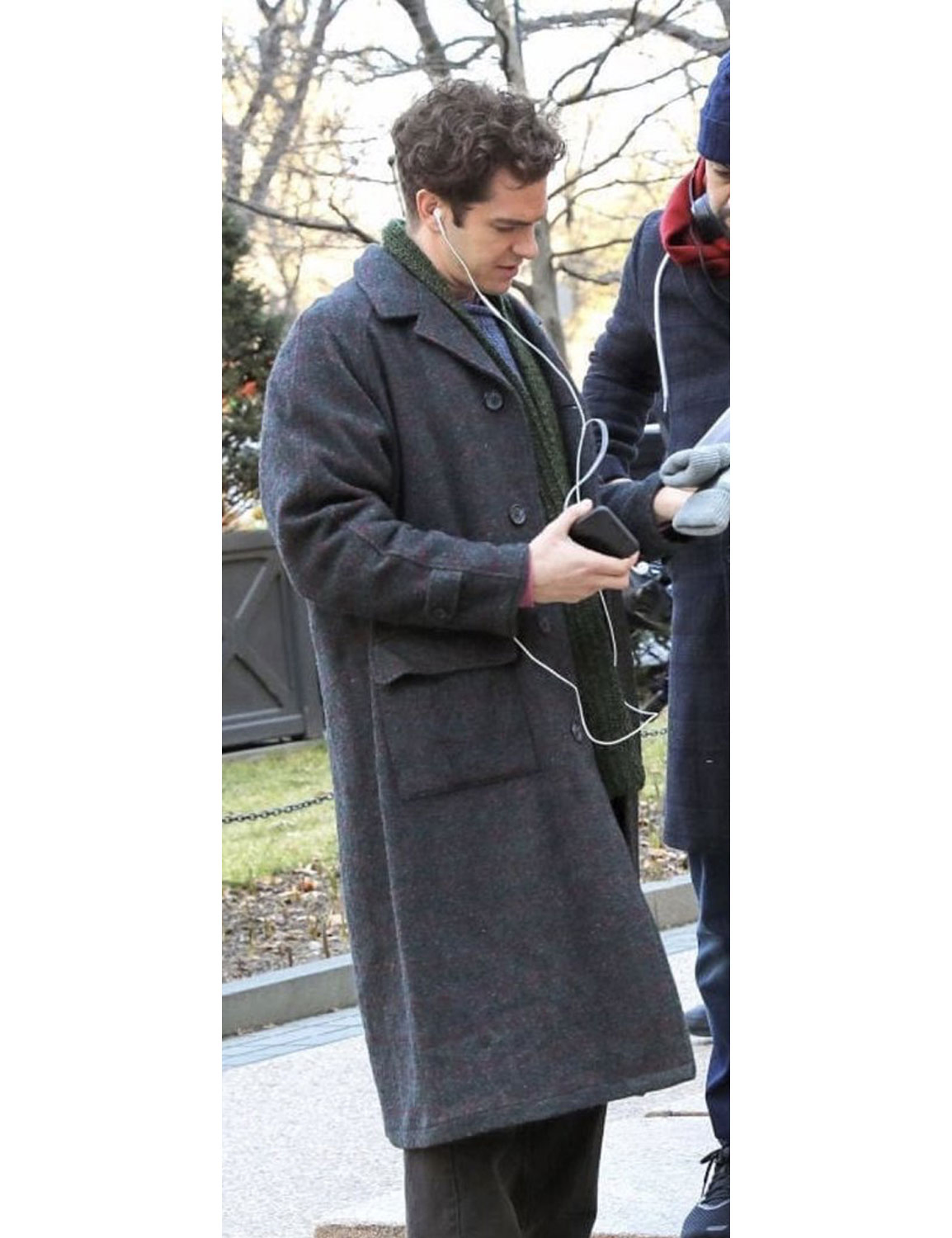 Andrew Garfield Tick Tick Boom Coat Andrew Garfield Tick Tick Boom Coat - Image 7