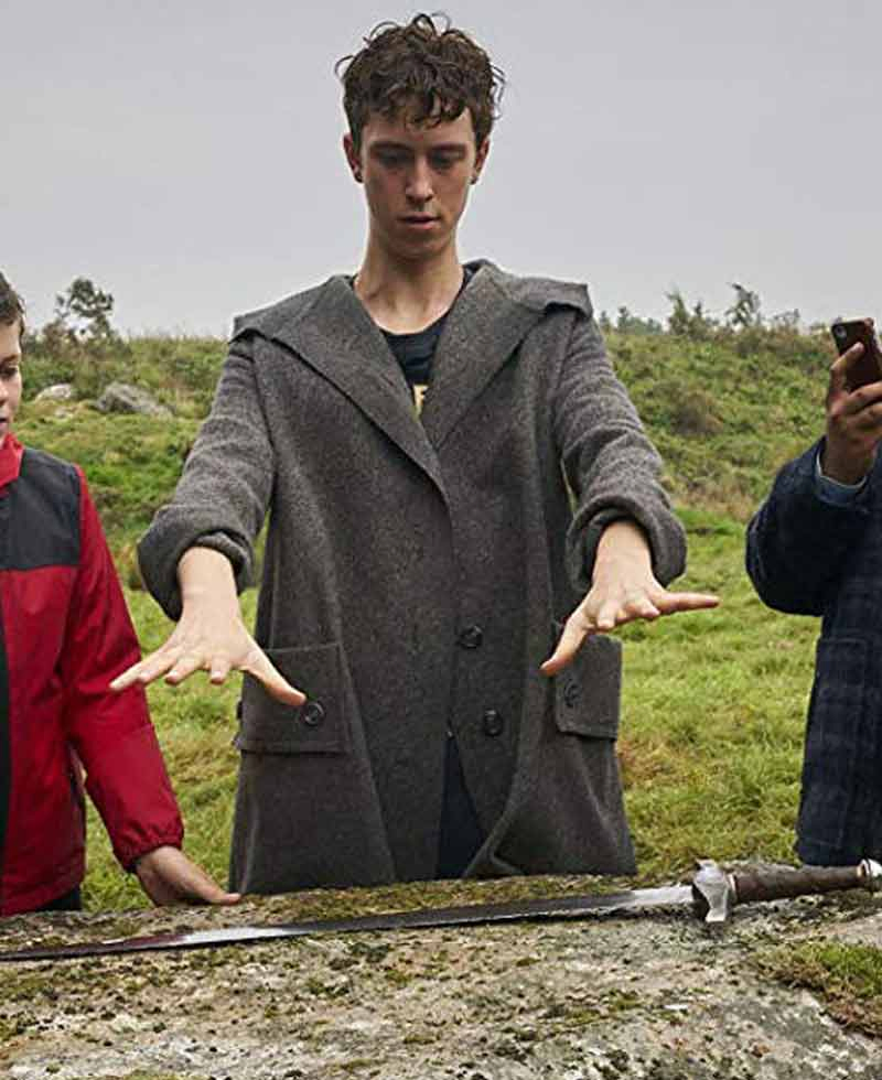 Angus Imrie The Kid Who Would Be King Grey Coat Angus Imrie The Kid Who Would Be King Grey Coat - Image 3