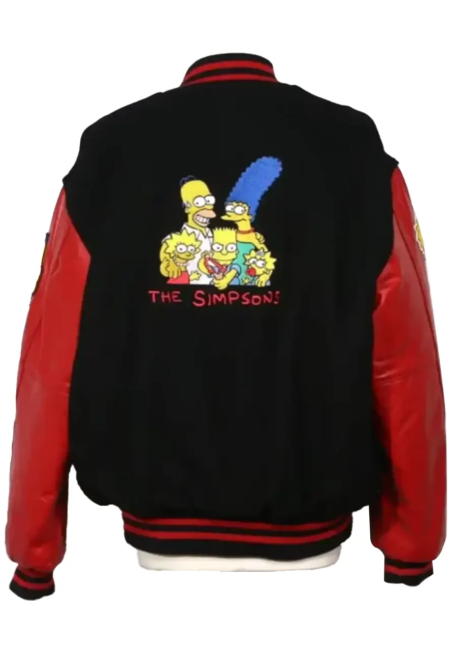 Animated Series Simpsons Jacket Animated Series Simpsons Jacket - Image 2