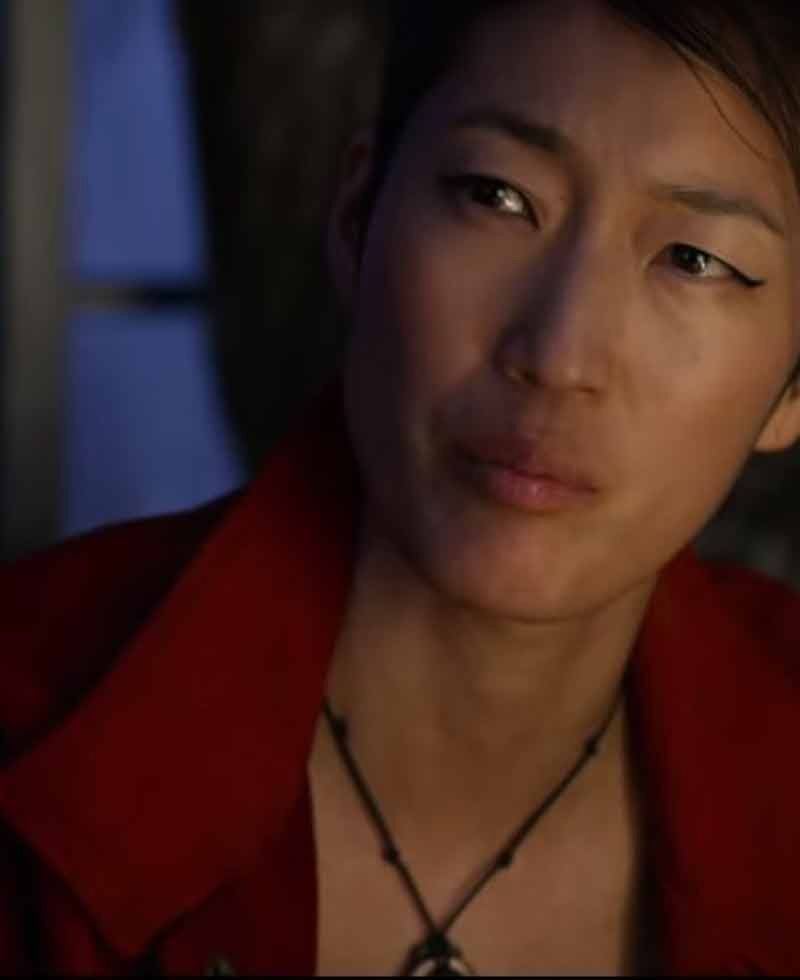 Jihae Mortal Engines Red Trench Coat Jihae Mortal Engines Red Trench Coat - Image 2