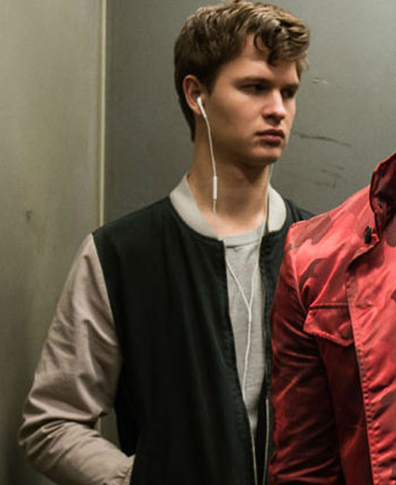 Ansel Elgort Baby Driver Varsity Jacket Ansel Elgort Baby Driver Varsity Jacket - Image 11