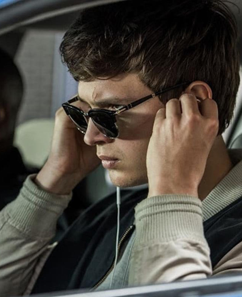 Ansel Elgort Baby Driver Varsity Jacket Ansel Elgort Baby Driver Varsity Jacket - Image 7