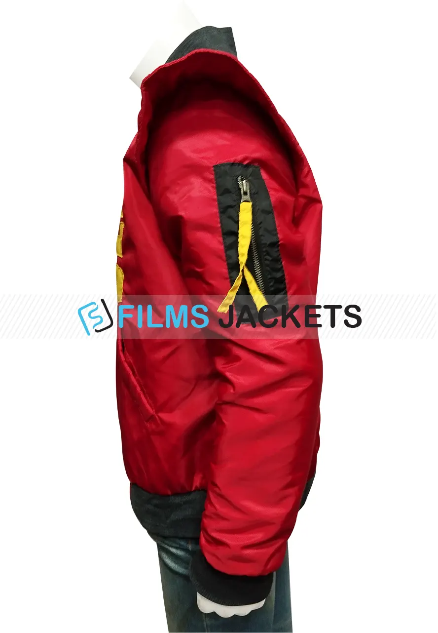 Apex Legends Valkyrie VLK Red Jacket Apex Legends Valkyrie VLK Red Jacket - Image 5