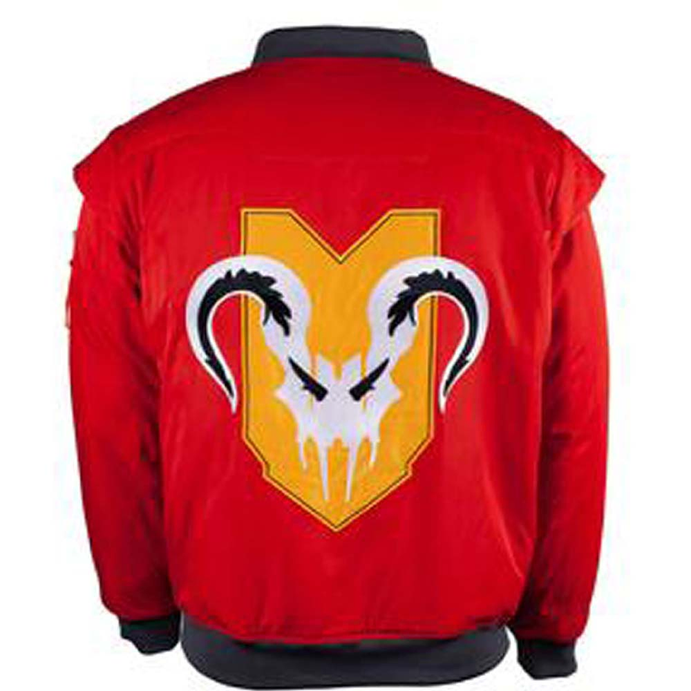 Apex Legends Valkyrie VLK Red Jacket Apex Legends Valkyrie VLK Red Jacket - Image 2