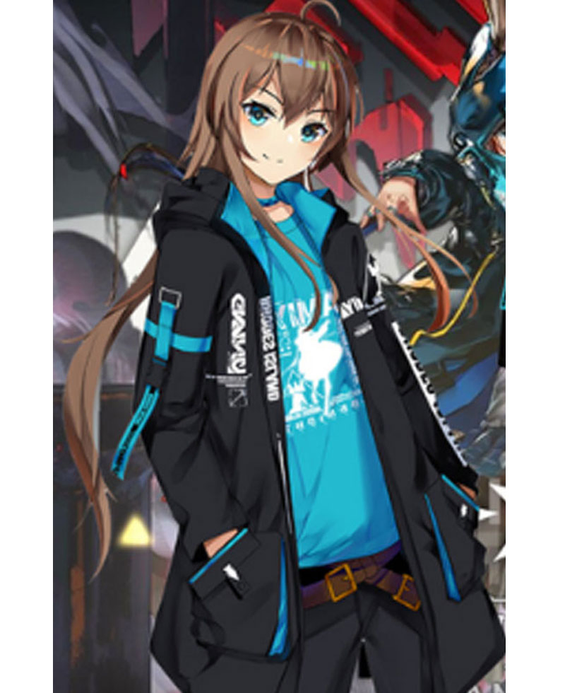 Amiya Arknights Cotton Jacket Amiya Arknights Cotton Jacket - Image 4