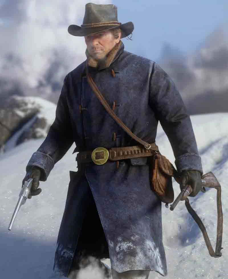 Red Dead Redemption 2 Arthur Morgan Blue Coat arthur morgan blue coat