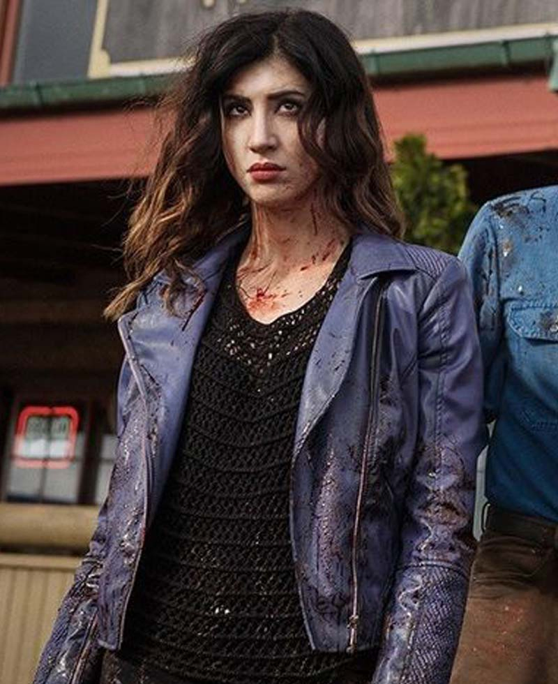 Kelly Maxwell Ash Vs Evil Dead Dana Delorenzo Purple Jacket Kelly Maxwell Ash Vs Evil Dead Dana Delorenzo Purple Jacket - Image 4