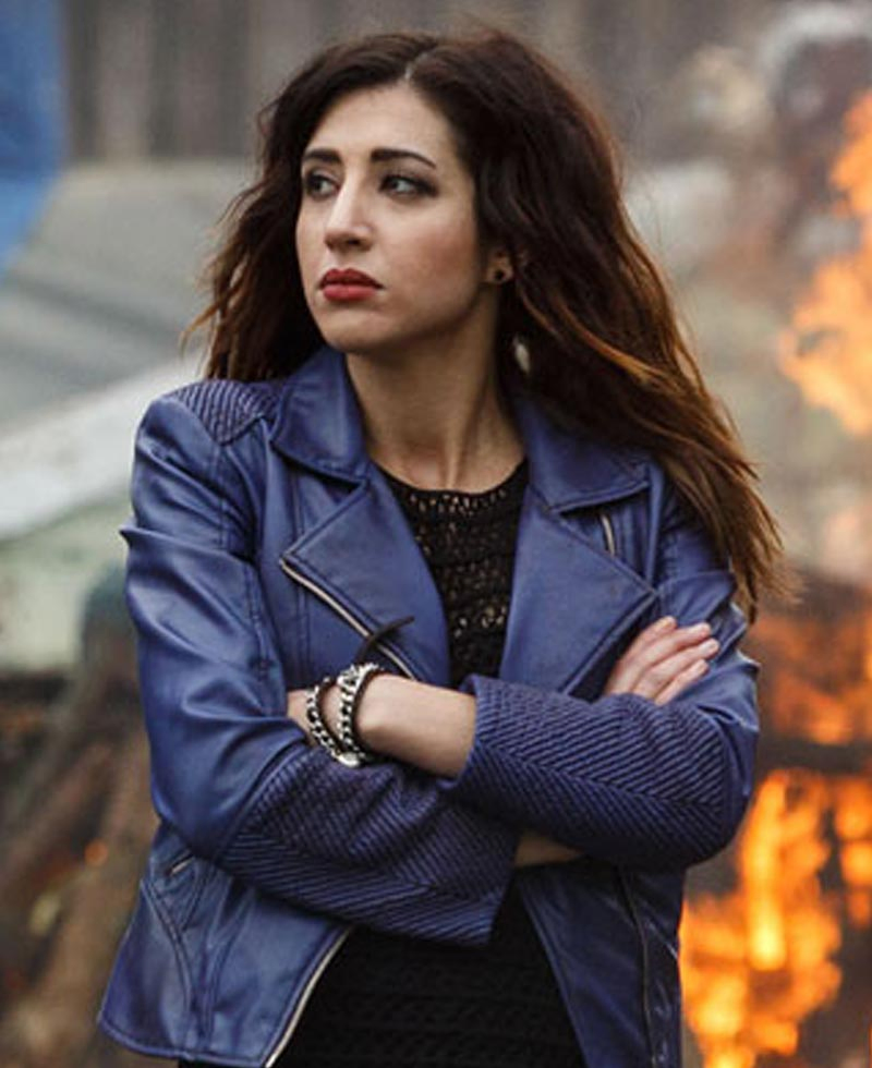 Kelly Maxwell Ash Vs Evil Dead Dana Delorenzo Purple Jacket
