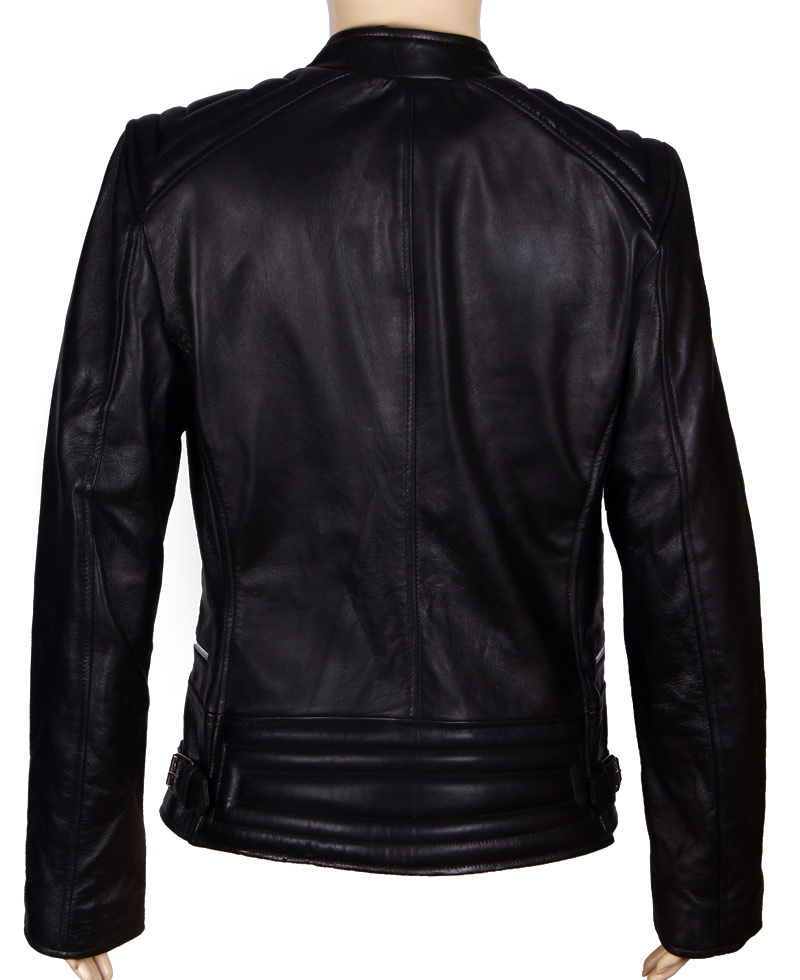 Abbey Crouch Cropped Biker Style Jacket Abbey Crouch Cropped Biker Style Jacket - Image 3