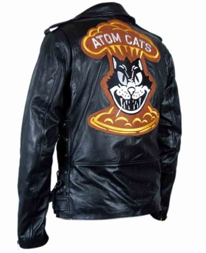Atom Cats Fallout 4 Biker Leather Jacket Atom Cats Fallout 4 Biker Leather Jacket - Image 3