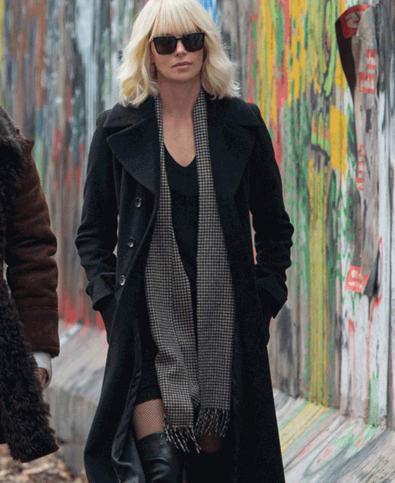 Lorraine Broughton Atomic Blonde Coat Lorraine Broughton Atomic Blonde Coat - Image 3