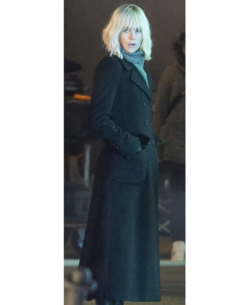 Lorraine Broughton Atomic Blonde Coat Lorraine Broughton Atomic Blonde Coat - Image 5