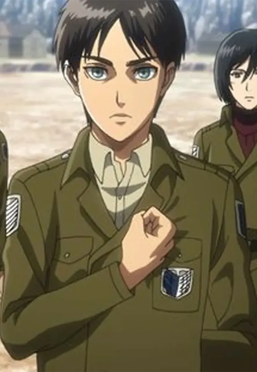 Attack On Titan S03 Eren Jaeger Wool Coat Attack On Titan S03 Eren Jaeger Wool Coat - Image 10