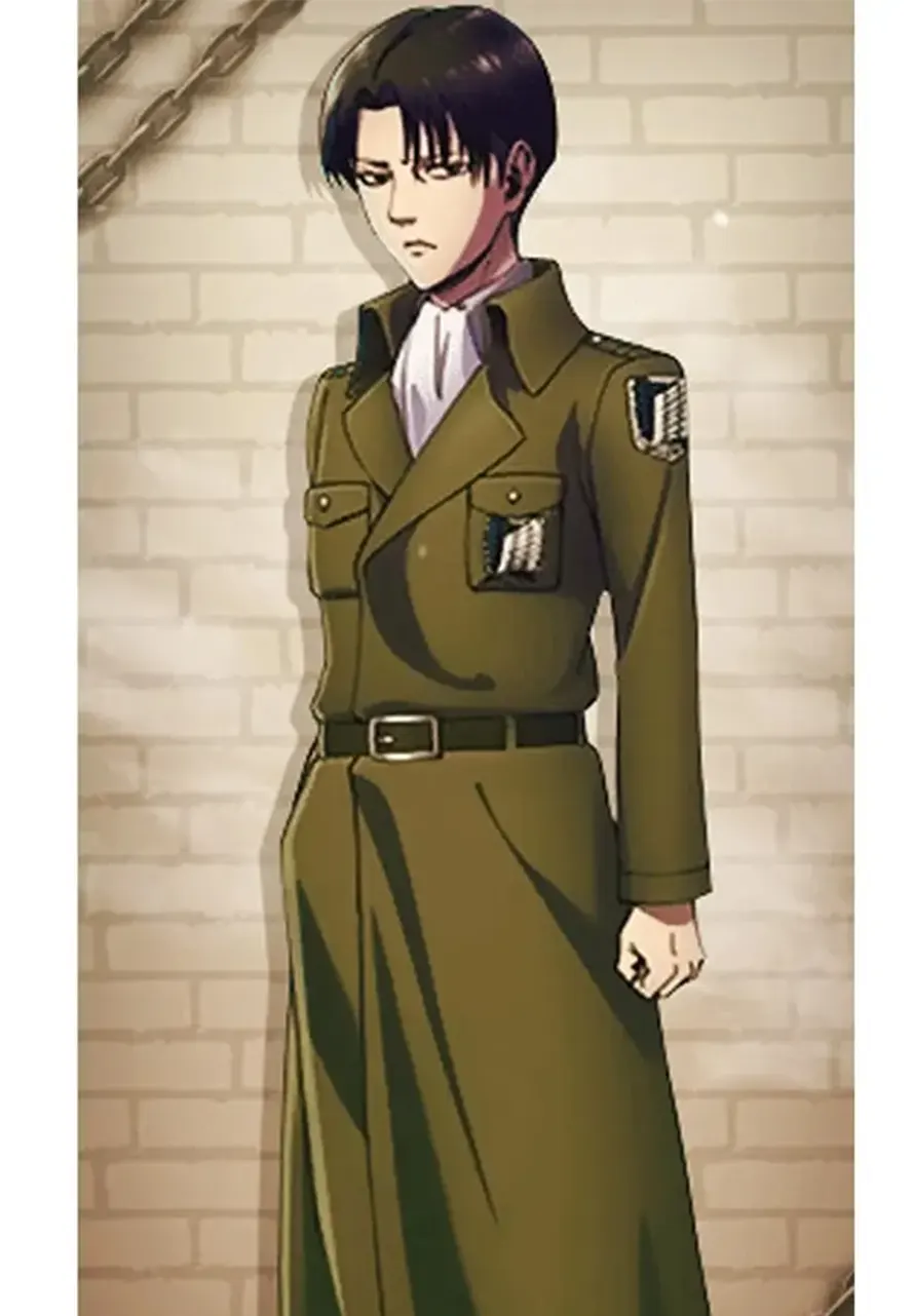 Attack On Titan S03 Eren Jaeger Wool Coat Attack On Titan S03 Eren Jaeger Wool Coat - Image 11