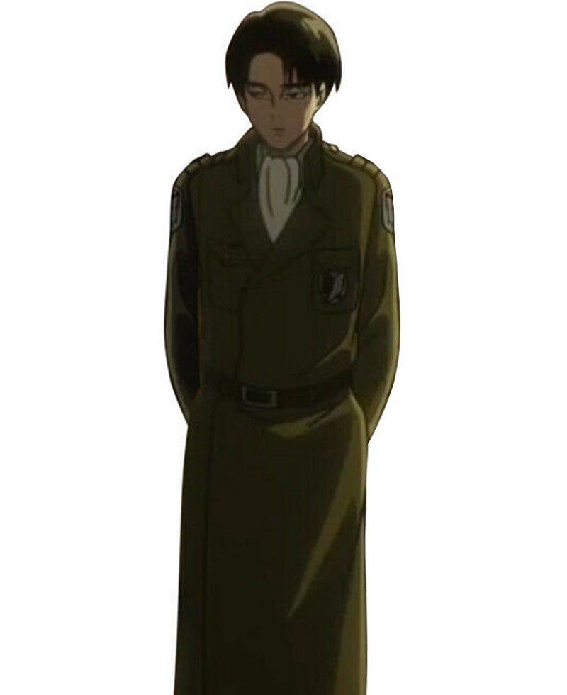 Attack On Titan S03 Eren Jaeger Wool Coat Attack On Titan S03 Eren Jaeger Wool Coat - Image 6