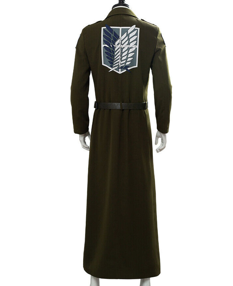 Attack On Titan S03 Eren Jaeger Wool Coat Attack On Titan S03 Eren Jaeger Wool Coat