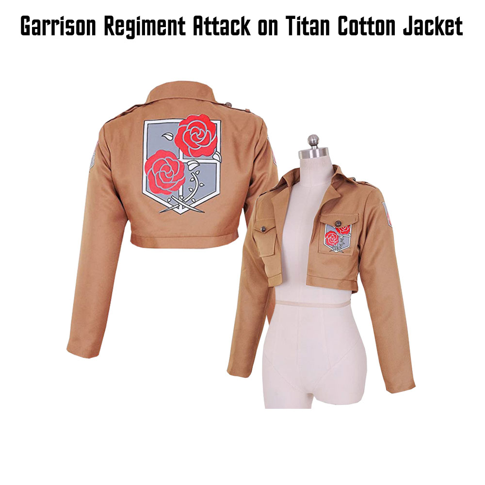 Garrison Regiment Attack on Titan Cotton Jacket titan garrison regiment jacket