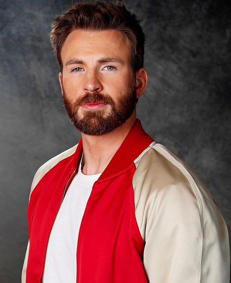 Avengers Endgame Premiere Chris Evans Satin Jacket Avengers Endgame Premiere Chris Evans Satin Jacket - Image 2