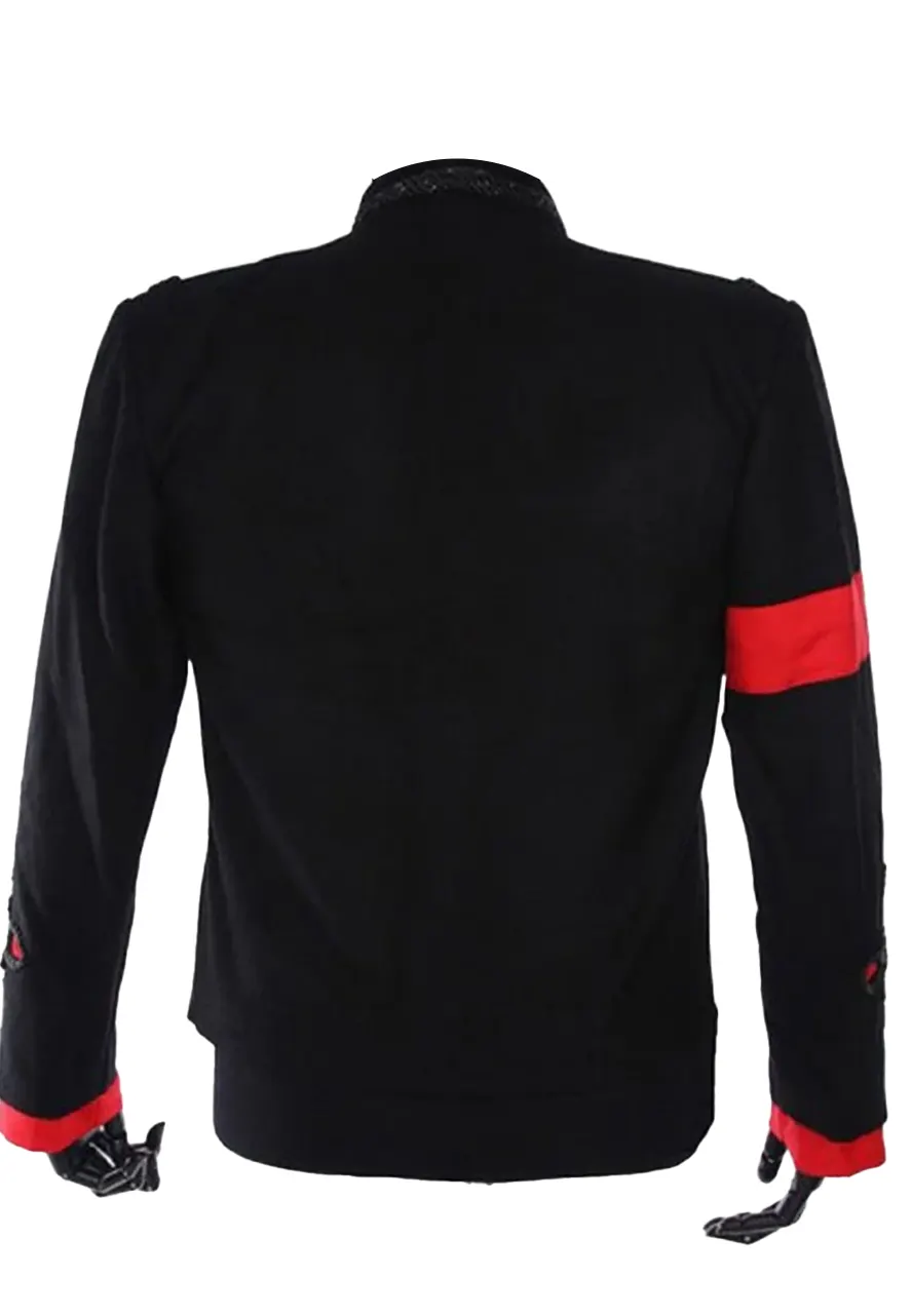 Award Ceremony Michael Jackson Black Hussar Jacket michael jackson hussar jacket