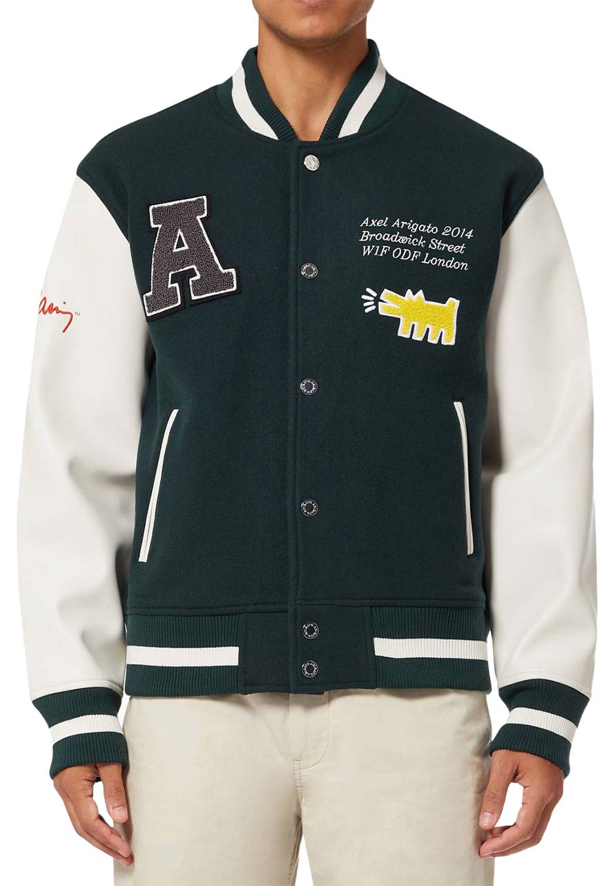 Axel Arigato Keith Haring Varsity Jacket Axel Arigato Keith Haring Varsity Jacket