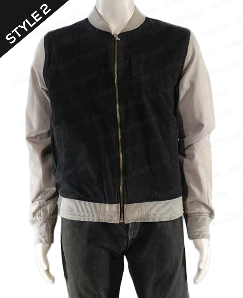 Ansel Elgort Baby Driver Varsity Jacket Ansel Elgort Baby Driver Varsity Jacket - Image 2