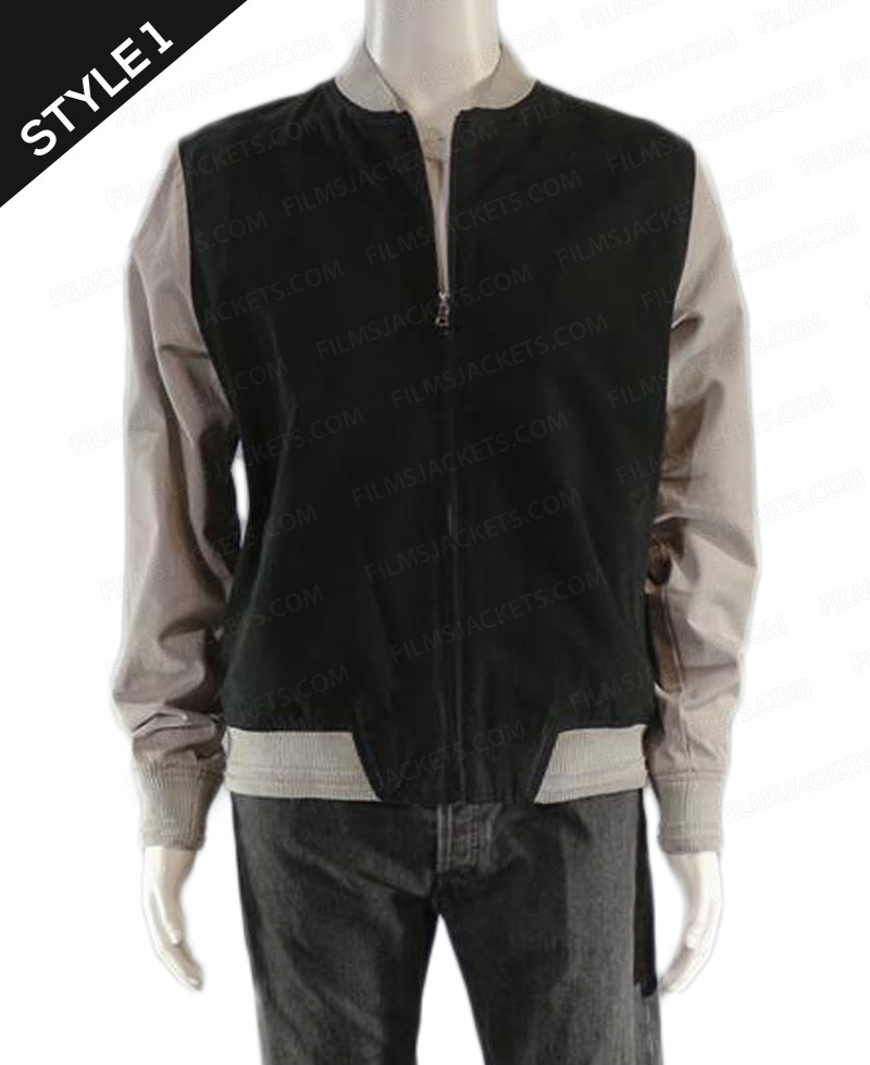 Ansel Elgort Baby Driver Varsity Jacket Ansel Elgort Baby Driver Varsity Jacket - Image 4