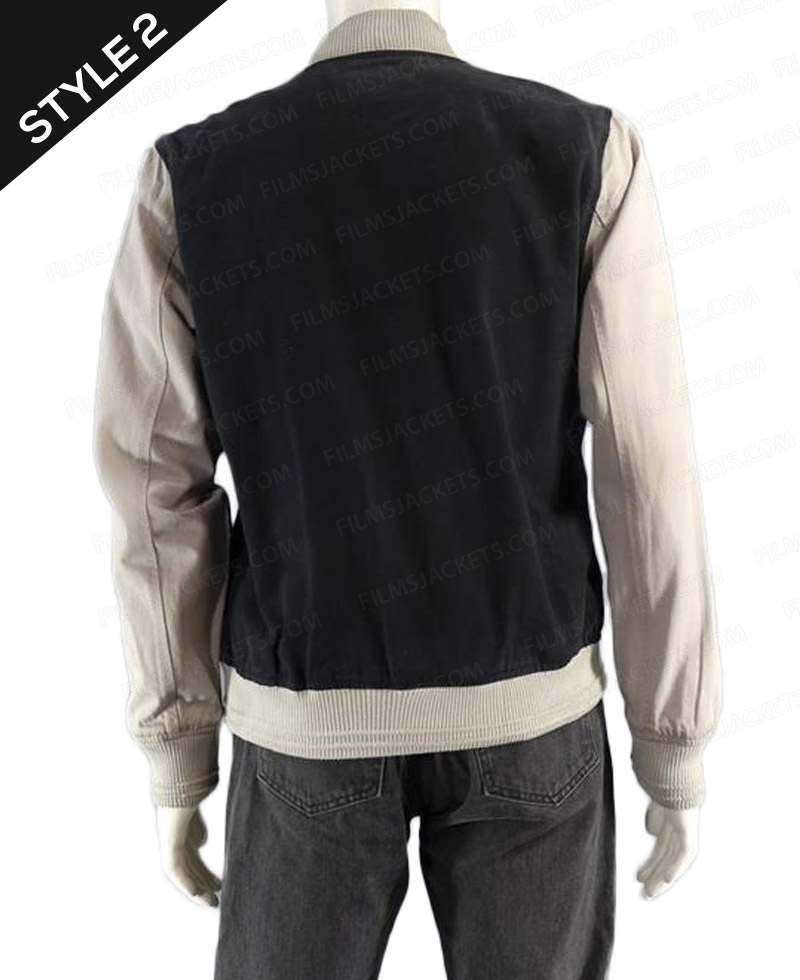 Ansel Elgort Baby Driver Varsity Jacket Ansel Elgort Baby Driver Varsity Jacket - Image 5