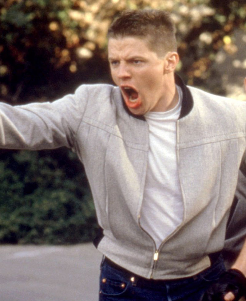 Thomas F Wilson Back To The Future Bomber Jacket to the future biff tannen jacket