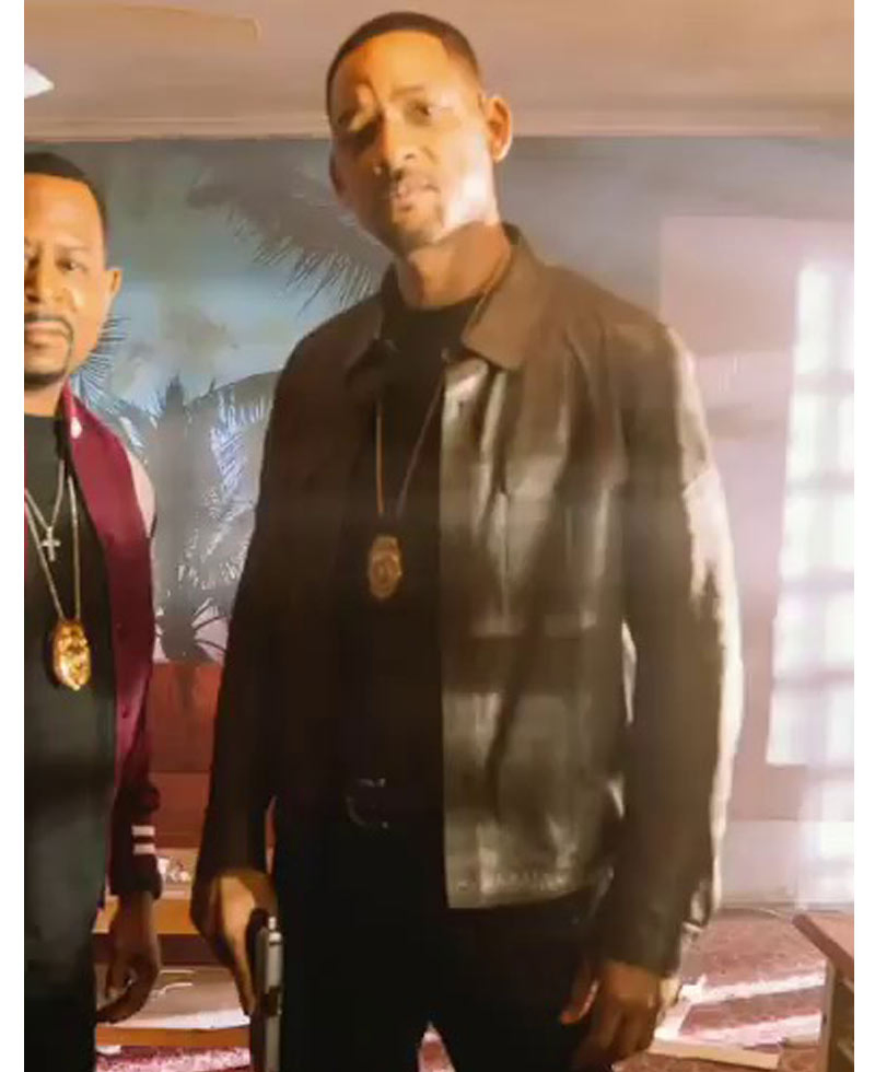 Bad Boys For Life Will Smith Black Leather Jacket Bad Boys For Life Will Smith Black Leather Jacket