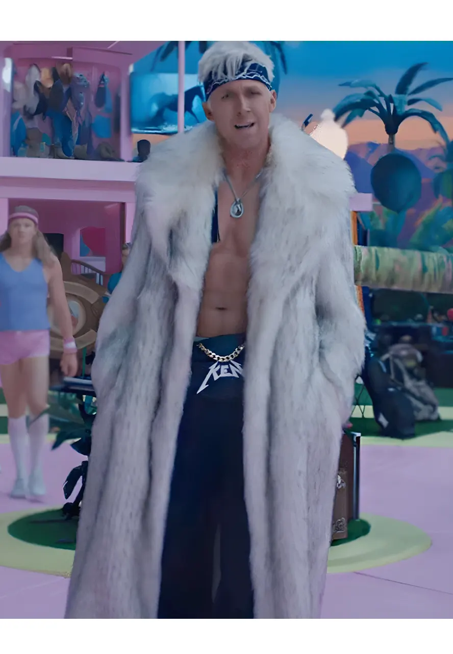 Barbie Ryan Gosling Fur Coat Barbie Ryan Gosling Fur Coat