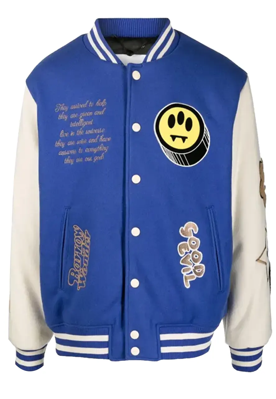 Barrow Logo Varsity Jacket Barrow Logo Varsity Jacket