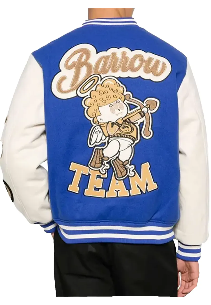 Barrow Logo Varsity Jacket Barrow Logo Varsity Jacket - Image 2