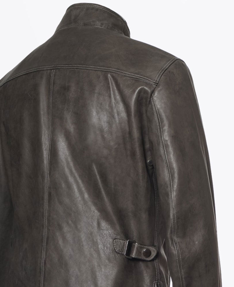 Max Thieriot Bates Motel Leather Jacket Max Thieriot Bates Motel Leather Jacket - Image 5