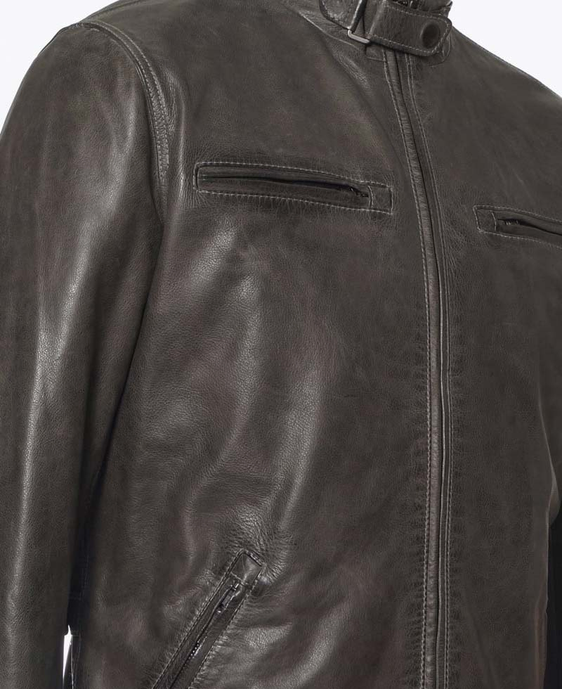 Max Thieriot Bates Motel Leather Jacket Max Thieriot Bates Motel Leather Jacket - Image 7