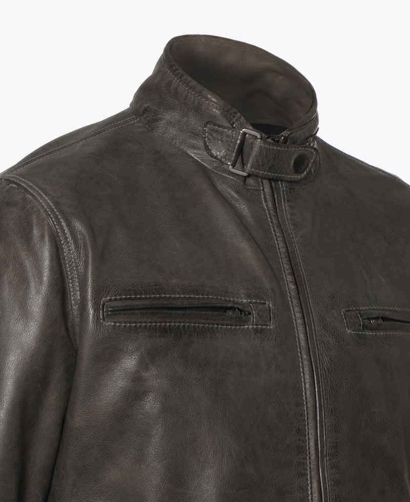 Max Thieriot Bates Motel Leather Jacket Max Thieriot Bates Motel Leather Jacket - Image 4