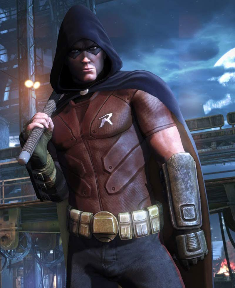 Batman Arkham City Robin Leather Vest batman arkham city robin leather vest