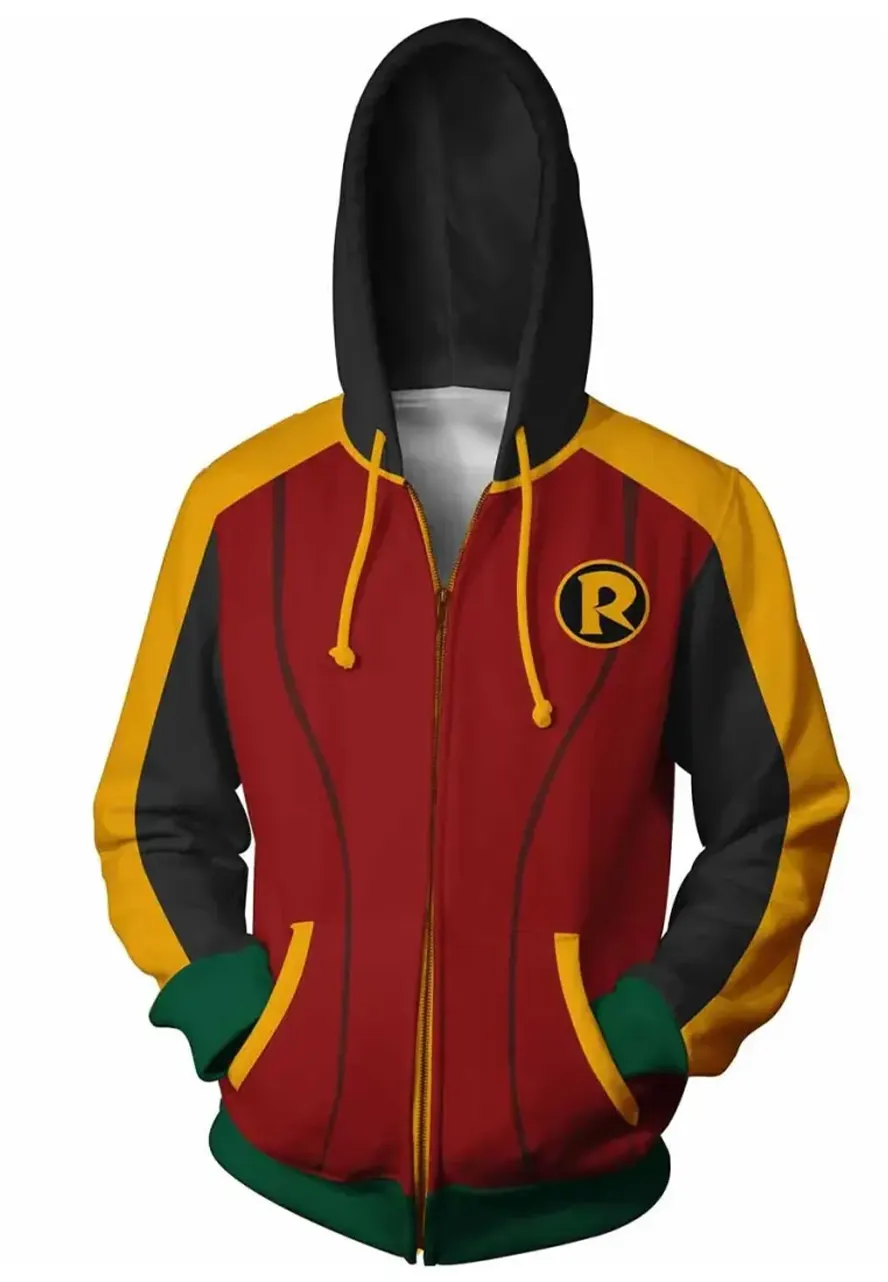 Batman Robin Damian Wayne Hoodie batman robin damian wayne hoodie