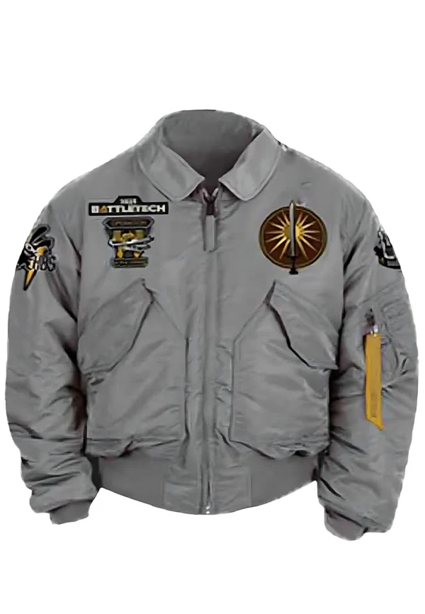 Battletech Mechwarrior Flight Bomber Jacket