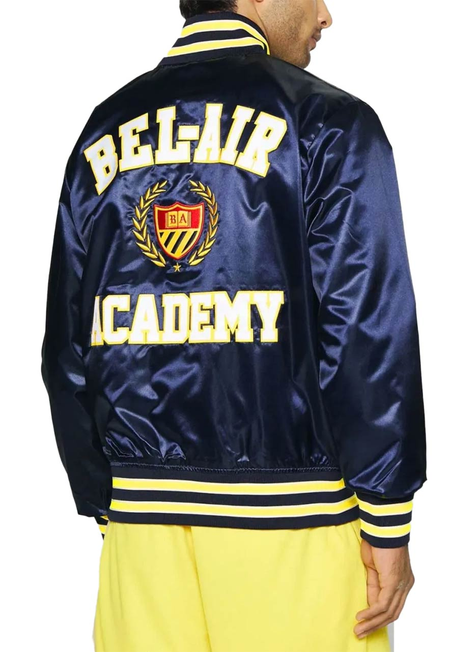 Bel-Air Academy Varsity Navy Jacket Bel-Air Academy Varsity Navy Jacket - Image 2
