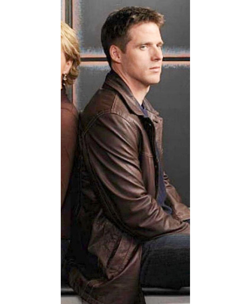 Stargate SG-1 Ben Browder Leather Jacket Stargate SG-1 Ben Browder Leather Jacket - Image 3