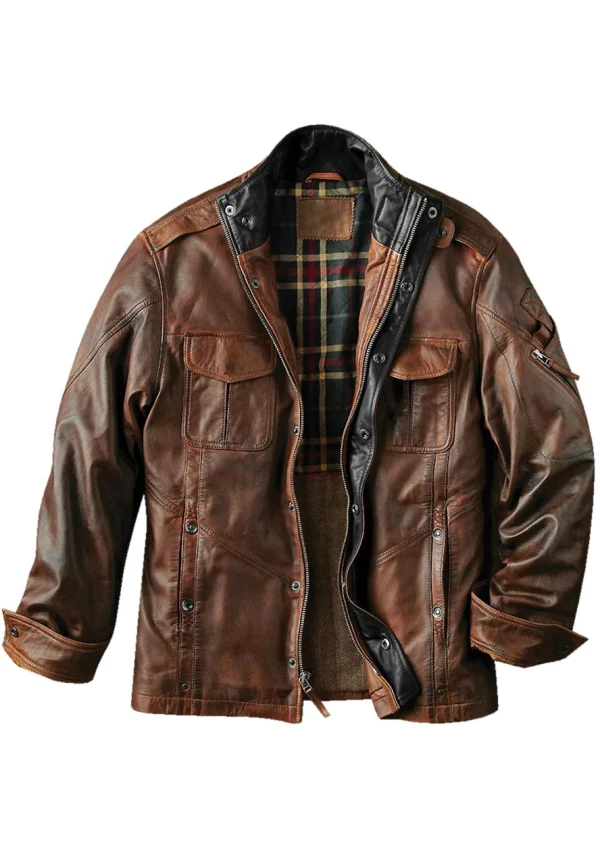Bend In The Road Leather Jacket