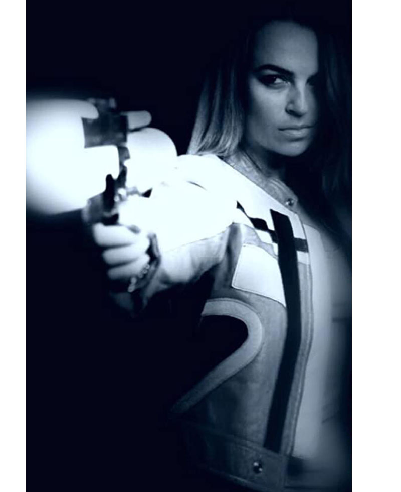 Bianca Bradey Violent Starr Biker Leather Jacket Bianca Bradey Violent Starr Biker Leather Jacket - Image 4