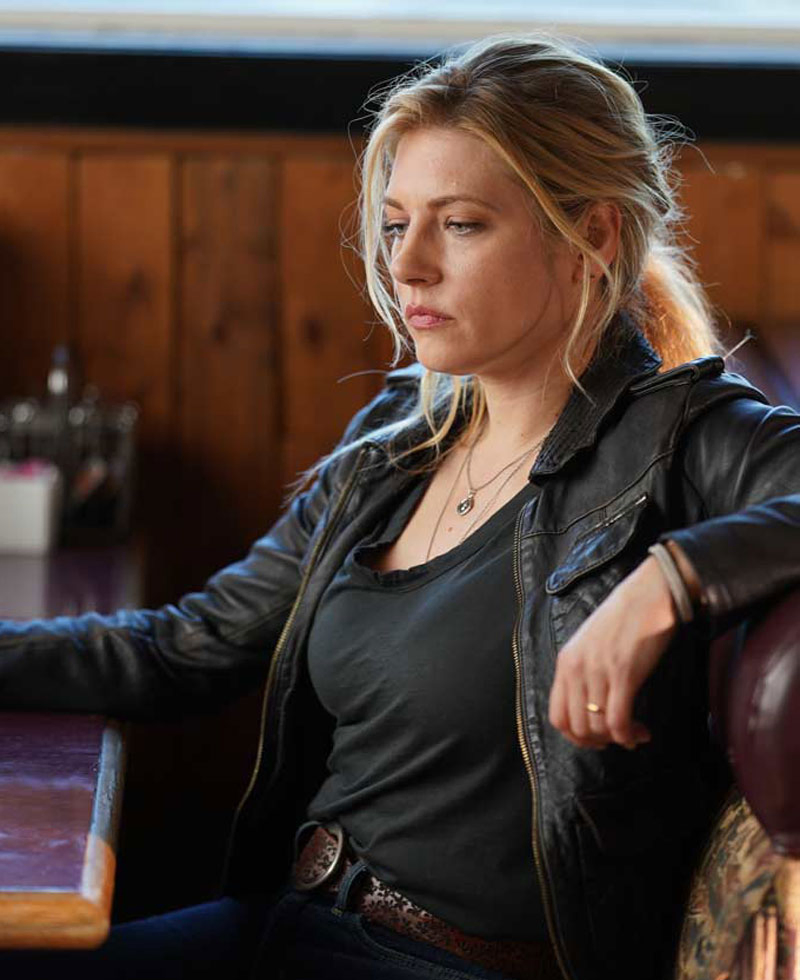 Katheryn Winnick Big Sky Wrinkle Leather Jacket Katheryn Winnick Big Sky Wrinkle Leather Jacket - Image 4