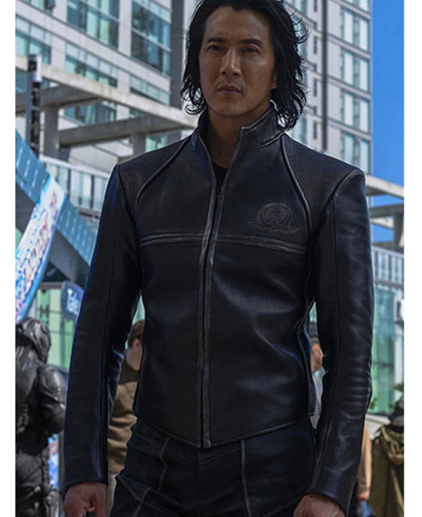 Altered Carbon Will Yun Lee Biker Leather Jacket