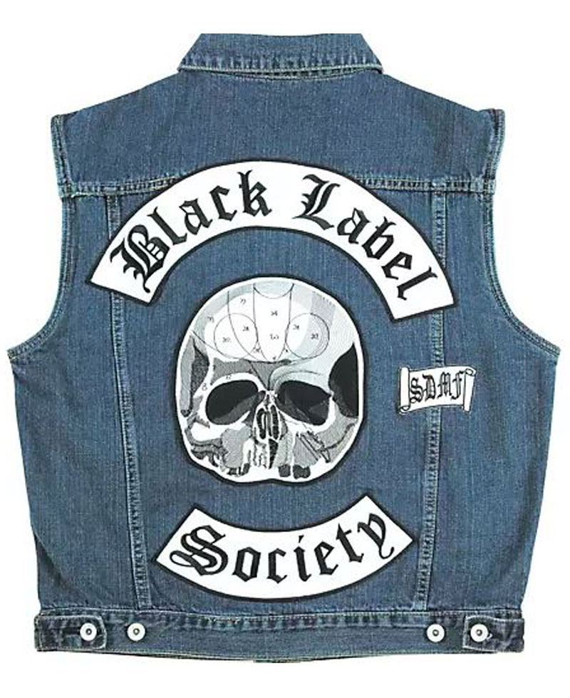BLS Motorcycle Denim Vest BLS Motorcycle Denim Vest - Image 2