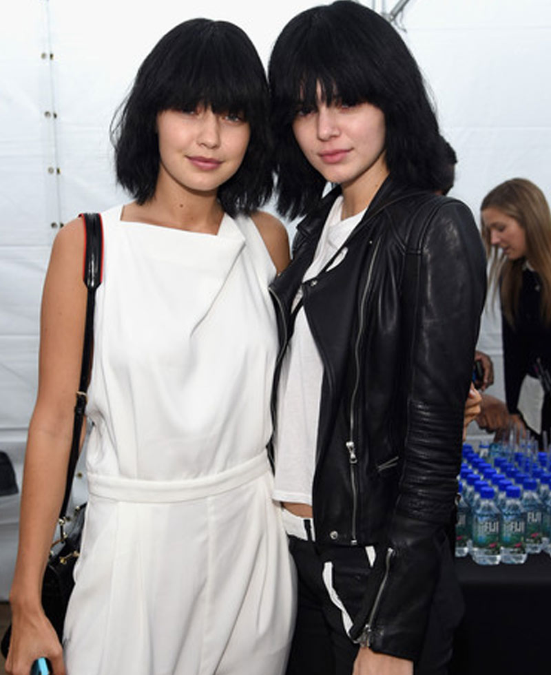 Kendall Jenner Moto Style Black Leather Jacket Kendall Jenner Moto Style Black Leather Jacket - Image 3