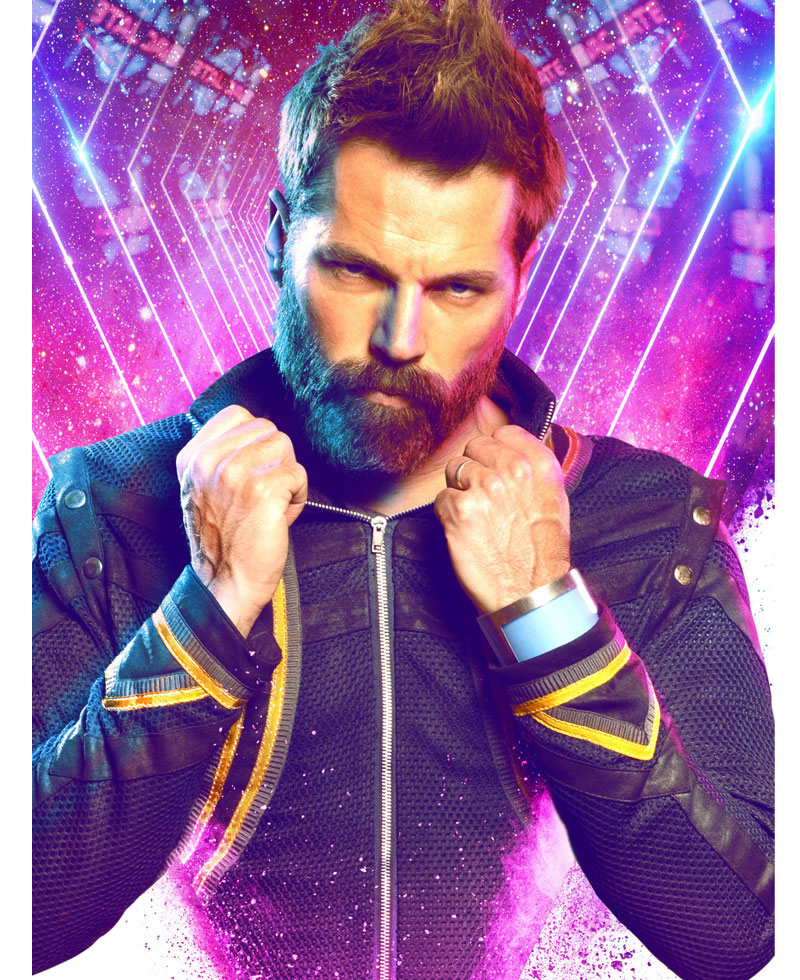 Vagrant Queen Tim Rozon Black Jacket Vagrant Queen Tim Rozon Black Jacket - Image 4