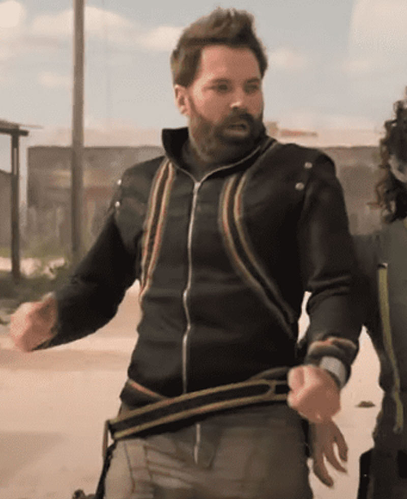Vagrant Queen Tim Rozon Black Jacket Vagrant Queen Tim Rozon Black Jacket - Image 3