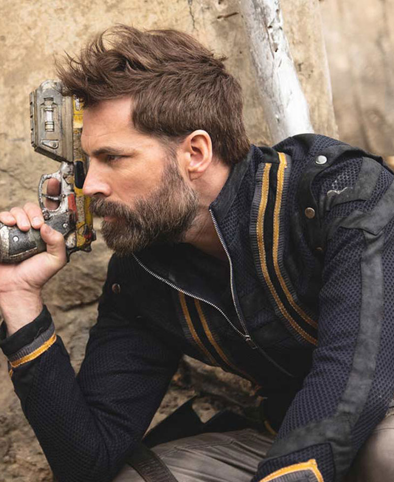 Vagrant Queen Tim Rozon Black Jacket Vagrant Queen Tim Rozon Black Jacket - Image 2