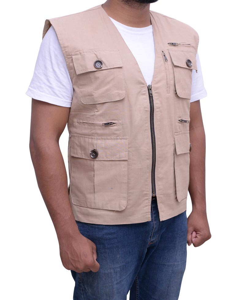 John Goodman Kong Skull Island Vest John Goodman Kong Skull Island Vest - Image 5